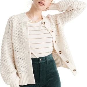 Madewell Surrey Bobble Cardigan